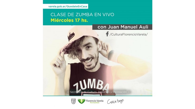 Nueva clase de zumba a distancia 